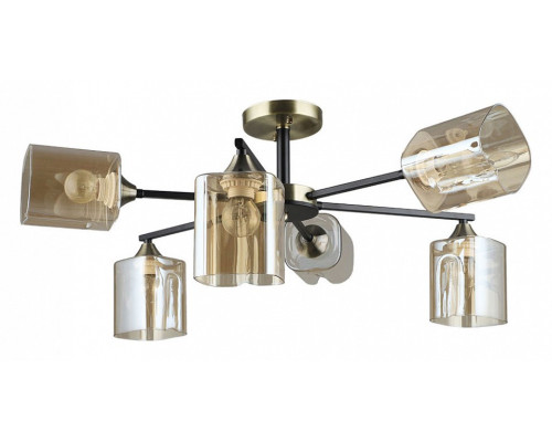 Люстра на штанге Arte Lamp Merci A4185PL-6BK Люстра на штанге Arte Lamp Merci A4185PL-6BK
