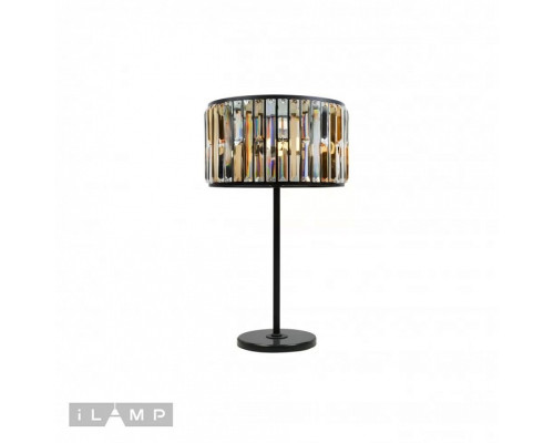 Настольная лампа декоративная iLamp Royal 10390-3T BK Настольная лампа декоративная iLamp Royal 10390-3T BK