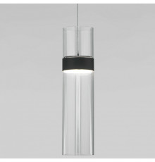 Подвесной светильник Eurosvet Lumen 50244/1 LED черный/прозрачный