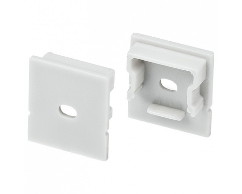 Набор заглушек для профиля Arlight ARH-WIDE-H20 Square 018879 Набор заглушек для профиля Arlight ARH-WIDE-H20 Square 018879