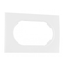 Рамка для двойной розетки Arte Milano am-502.04 502.04-double.white