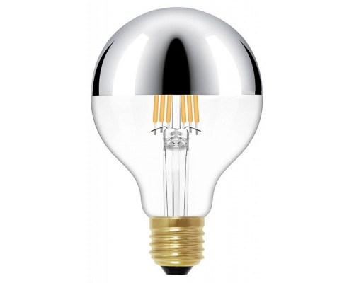 Лампа светодиодная Loft it Edison Bulb E27 6Вт 3000K G80LED Chrome Лампа светодиодная Loft it Edison Bulb E27 6Вт 3000K G80LED Chrome