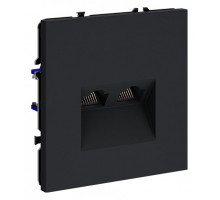 Розетка двойная Ethernet RJ-45 без рамки Voltum S70 VLS060207