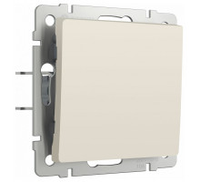 Кнопка звонка без рамки Werkel айвори матовый W1114562