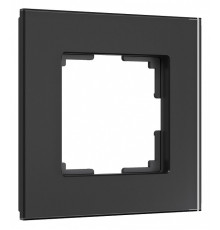 Рамка на 1 пост Werkel Senso (черный, стекло soft-touch) W0013108