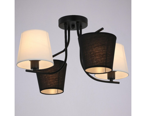 Потолочная люстра ILLUMICO Base IL8135-4COU-79 BK Base Потолочная люстра ILLUMICO Base IL8135-4COU-79 BK Base