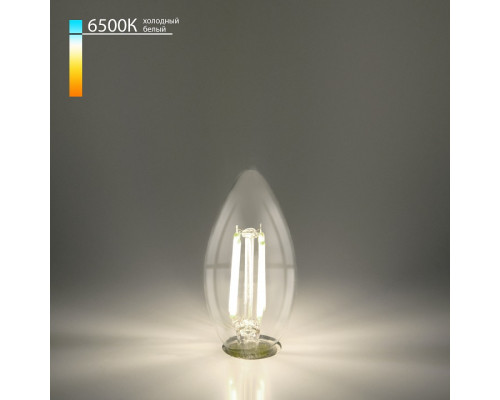 Лампа светодиодная Elektrostandard Свеча F E14 9Вт 6500K a056251 Лампа светодиодная Elektrostandard Свеча F E14 9Вт 6500K a056251