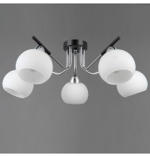 Потолочная люстра ILLUMICO LIBRA IL0713-5CSQ-24 BK CR LIBRA