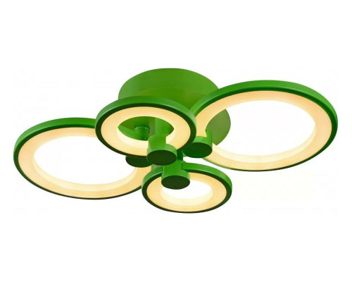 Потолочная люстра iLedex Ring A001/4 GREEN Потолочная люстра iLedex Ring A001/4 GREEN
