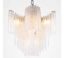 Подвесная люстра Imperiumloft Chandelier Pulsar White Glass 40.2107