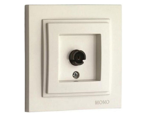 ТВ-розетка без рамки Mono Electric Despina / Larissa 500-000105-138 ТВ-розетка без рамки Mono Electric Despina / Larissa 500-000105-138