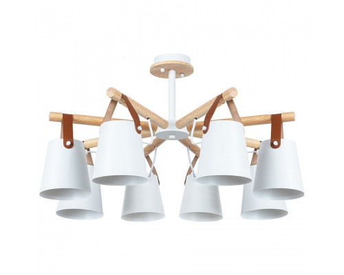 Люстра на штанге Arte Lamp Thomas A7032PL-8WH Люстра на штанге Arte Lamp Thomas A7032PL-8WH