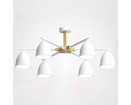 Люстра на штанге Imperiumloft Noa White By Imperiumloft NOA01 Люстра на штанге Imperiumloft Noa White By Imperiumloft NOA01
