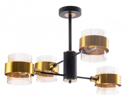 Люстра на штанге Arte Lamp Carlo A8205SP-4BK Люстра на штанге Arte Lamp Carlo A8205SP-4BK