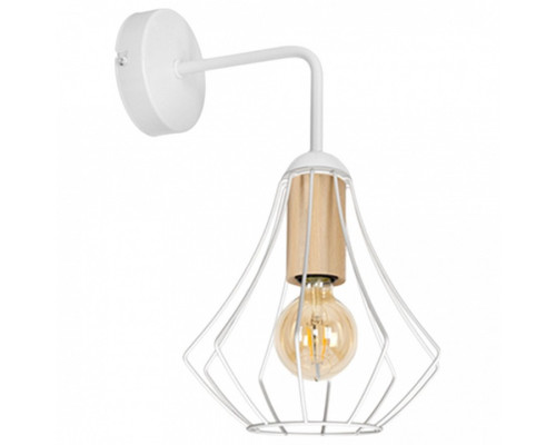 Бра Imex MD.9053 MD.9053-1-W-WH+WOOD Бра Imex MD.9053 MD.9053-1-W-WH+WOOD