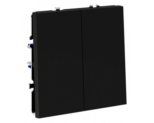 Выключатель двухклавишный без рамки Voltum S70 VLS020108 Выключатель двухклавишный без рамки Voltum S70 VLS020108