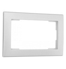 Рамка для двойной розетки Arte Milano am-503.06 503.06-double.silver