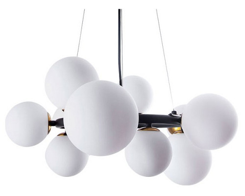 Подвесная люстра Arte Lamp Gemini A2243SP-10BK Подвесная люстра Arte Lamp Gemini A2243SP-10BK
