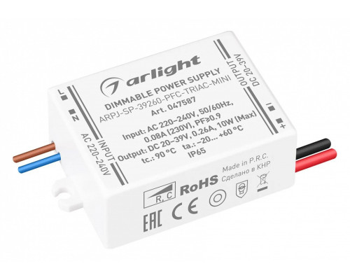 Блок питания Arlight ARPJ 047587 Блок питания Arlight ARPJ 047587