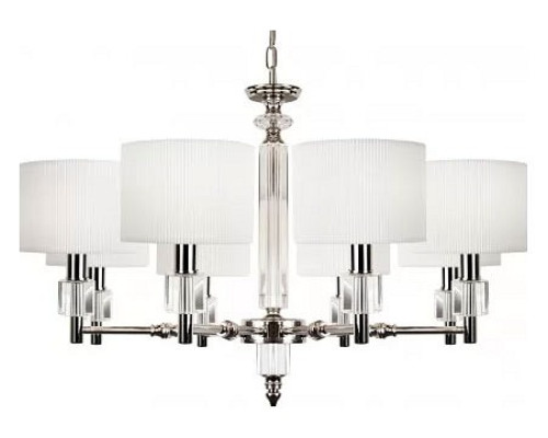 Подвесная люстра iLamp Alexa P2404-8 Nickel Подвесная люстра iLamp Alexa P2404-8 Nickel
