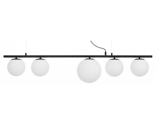 Подвесной светильник LUMINA DECO Baristica LDP 6012-5 BK+WT Подвесной светильник LUMINA DECO Baristica LDP 6012-5 BK+WT