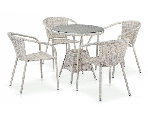 Набор уличный T705ANT/Y137C-W85 4Pcs Latte Набор уличный T705ANT/Y137C-W85 4Pcs Latte