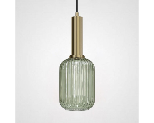 Подвесной светильник Imperiumloft Ferm Living Chinese Lantern A Brass / Green IRIS01 Подвесной светильник Imperiumloft Ferm Living Chinese Lantern A Brass / Green IRIS01
