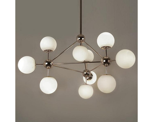 Люстра на штанге Imperiumloft Modo Chandelier White Glass 40,514 Люстра на штанге Imperiumloft Modo Chandelier White Glass 40,514