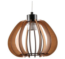 Подвесной светильник Imex MD.9012 MD.9012-1-P-BK+WOOD