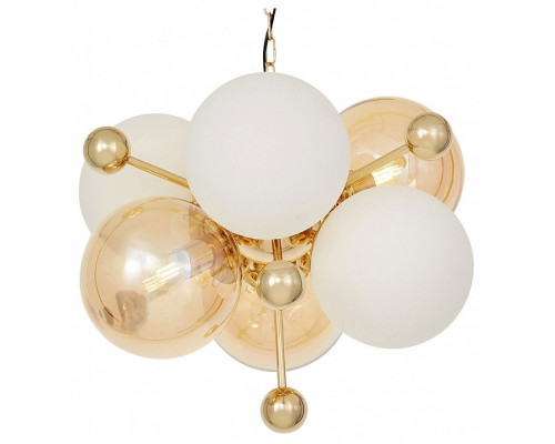 Подвесная люстра LUMINA DECO Afrodis LDP 1138-6 GD Подвесная люстра LUMINA DECO Afrodis LDP 1138-6 GD