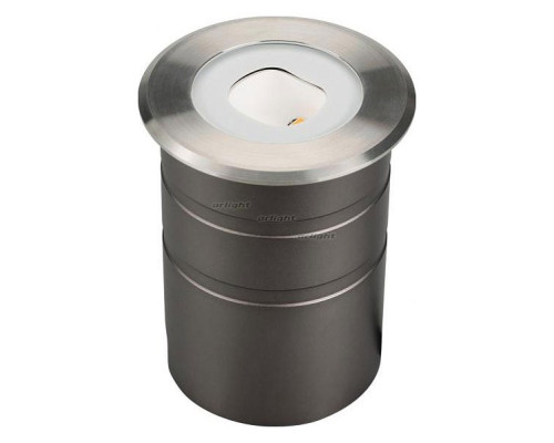 Встраиваемый в дорогу светильник Arlight LTD-GROUND-TILT-R80-9W Warm3000 (SL, 60 deg, 230V) 024950 Встраиваемый в дорогу светильник Arlight LTD-GROUND-TILT-R80-9W Warm3000 (SL, 60 deg, 230V) 024950