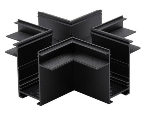 Соединитель X-образный для треков встраиваемых Aployt Magnetic track 220 APL.0285.00.04 Соединитель X-образный для треков встраиваемых Aployt Magnetic track 220 APL.0285.00.04