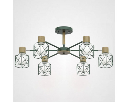 Люстра на штанге Imperiumloft Corf Green CORF-B01 Люстра на штанге Imperiumloft Corf Green CORF-B01