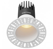Встраиваемый светильник Maytoni Dip DL120-10W-2.7K-TRS-W