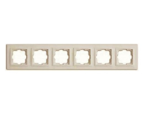 Рамка на 6 постов Mono Electric Despina 102-170000-166 Рамка на 6 постов Mono Electric Despina 102-170000-166