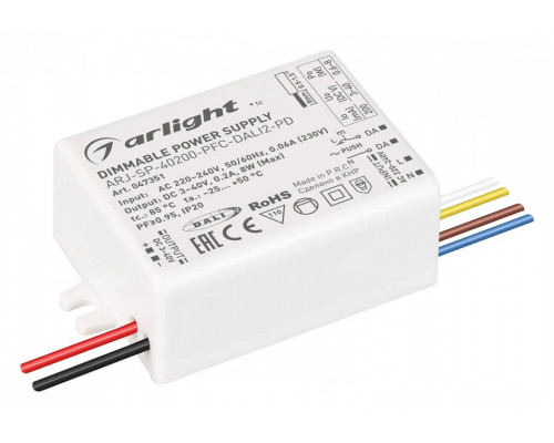 Блок питания с проводом Arlight ARJ 0047351 Блок питания с проводом Arlight ARJ 0047351