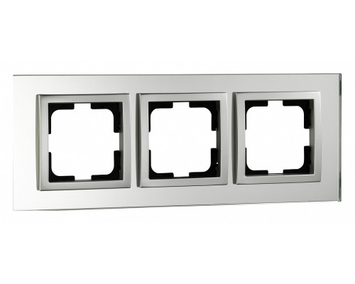 Рамка на 3 поста Mono Electric Style Glass 107-700000-162 Рамка на 3 поста Mono Electric Style Glass 107-700000-162