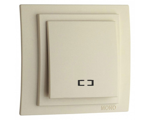 Выключатель одноклавишный с подсветкой без рамки Mono Electric Despina / Larissa 500-001725-101 Выключатель одноклавишный с подсветкой без рамки Mono Electric Despina / Larissa 500-001725-101