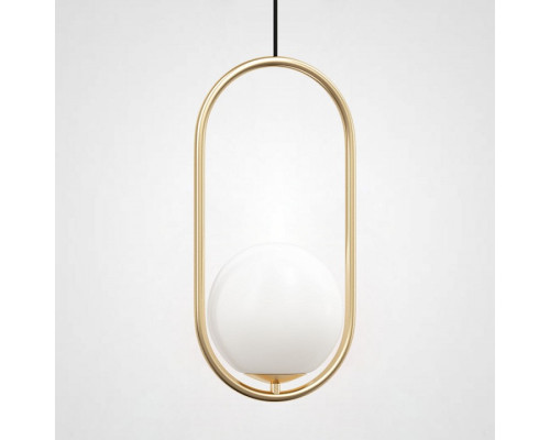 Подвесной светильник Imperiumloft Matthew Mccormick Hoop Gold Mila Pendant HOOP-B01 Подвесной светильник Imperiumloft Matthew Mccormick Hoop Gold Mila Pendant HOOP-B01