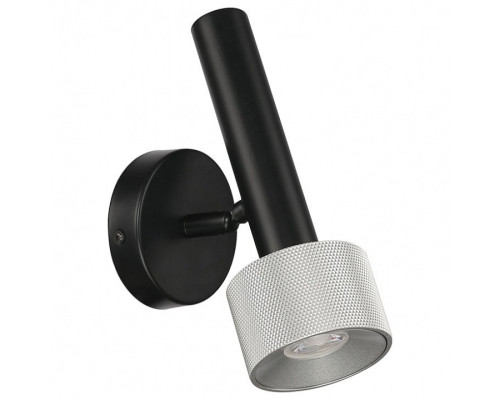 Бра iLedex Delta 2360-1 BK+SL Бра iLedex Delta 2360-1 BK+SL