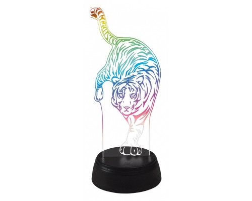 Зверь декоративный Uniel ULI-M506 RGB/3AA TIGER/BLACK UL-00008401 Зверь декоративный Uniel ULI-M506 RGB/3AA TIGER/BLACK UL-00008401