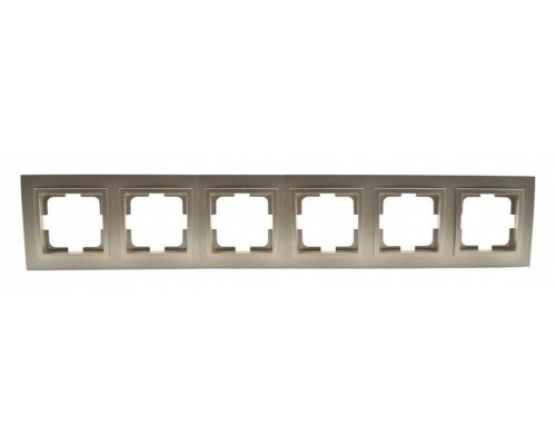 Рамка на 6 постов Mono Electric Despina 102-230000-166 Рамка на 6 постов Mono Electric Despina 102-230000-166