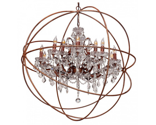 Подвесная люстра Loft it Foucaults Orb Crystal LOFT1897/15 Подвесная люстра Loft it Foucaults Orb Crystal LOFT1897/15