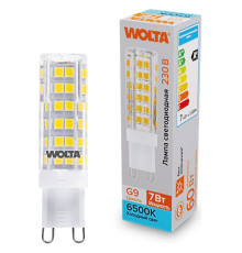 Лампа светодиодная Wolta  G9 7Вт 6500K WSTD-JCD-7W6KG9-C
