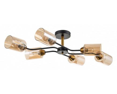 Люстра на штанге Escada Vertigo 1131/6P Black/Gold Люстра на штанге Escada Vertigo 1131/6P Black/Gold