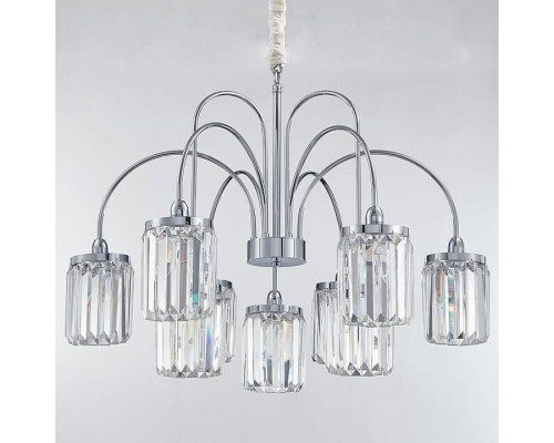 Подвесная люстра Newport 4500 4506+3/C chrome Подвесная люстра Newport 4500 4506+3/C chrome