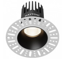 Встраиваемый светильник Maytoni Dip DL119-10W-4K-TRS-B