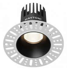 Встраиваемый светильник Maytoni Dip DL119-10W-4K-TRS-B