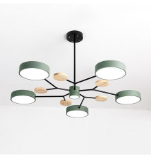 Люстра на штанге Imperiumloft Meade Lamps Green MEADE-01