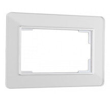 Рамка для двойной розетки Arte Milano am-503.14 503.14-double.silver